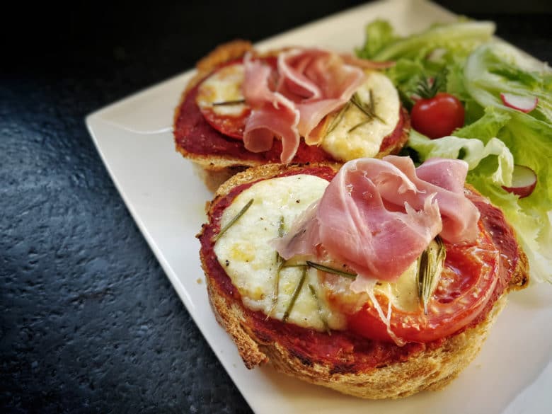 BRUSHETTA © Crédit photo : Maud J. - Mon Assiette Gourmande