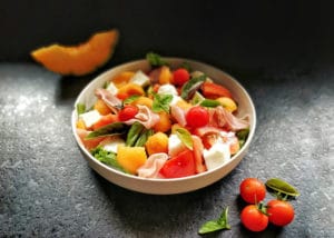 Salade_melon © Crédit photo : Maud J- Mon Assiette Gourmande