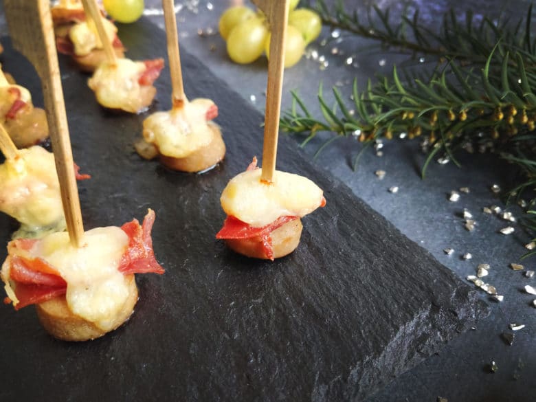 Pic boudin blanc, jambon et comté