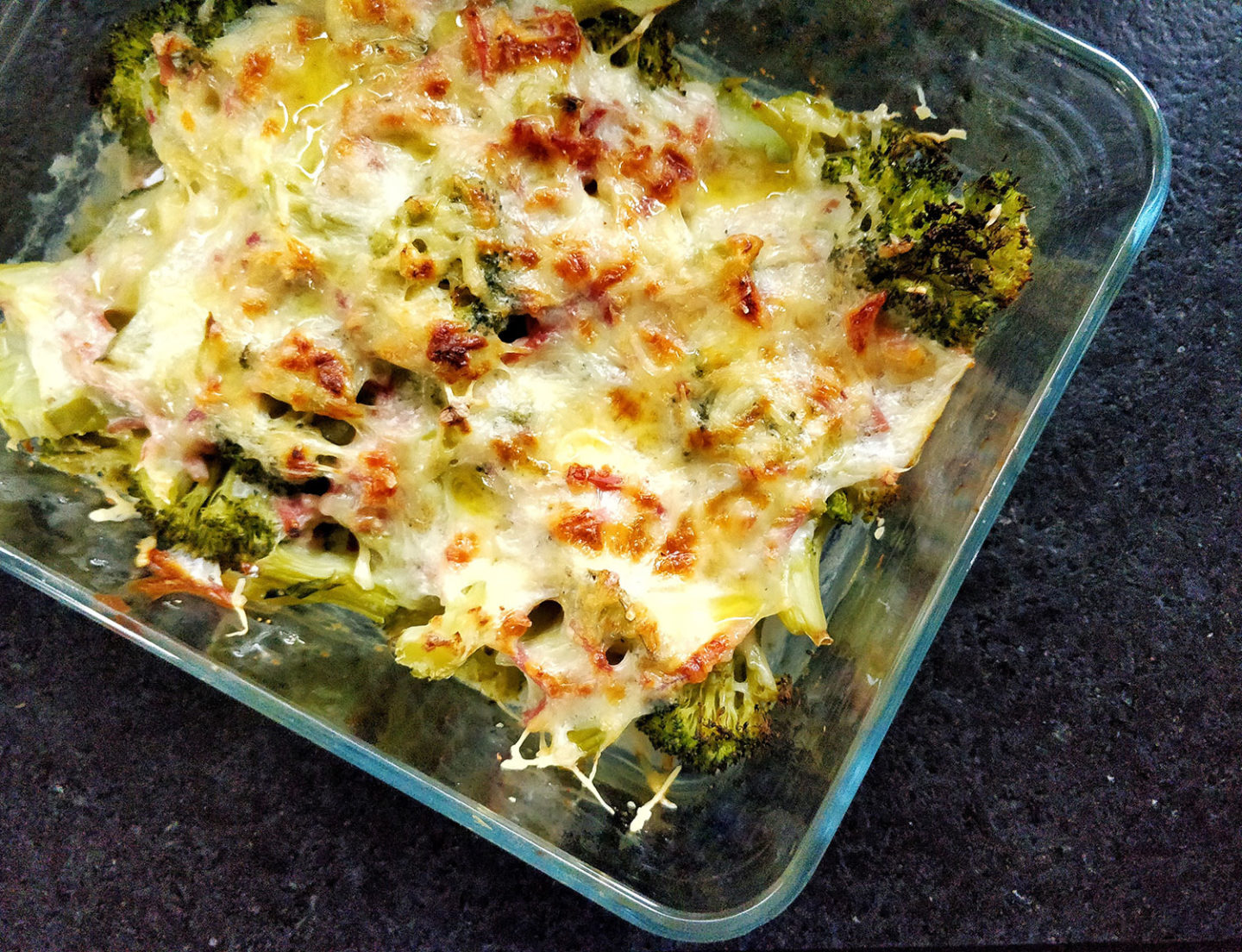 Gratin De Brocoli Au Jambon - Mon Assiette Gourmande Par Maud J.