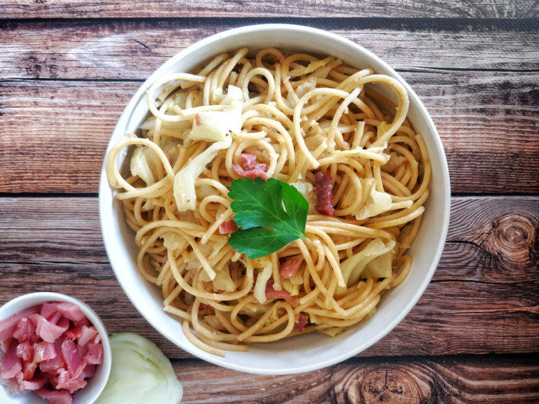 Pâtes à la carbonara light