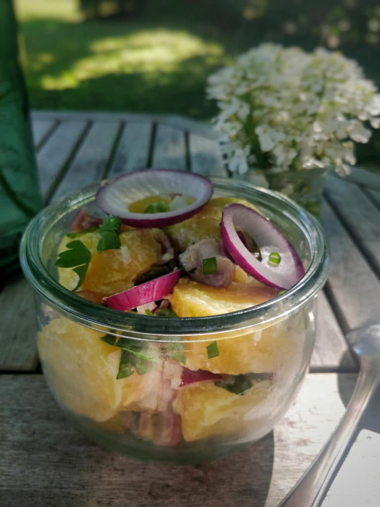 Salade de pommes de terre alsacienne