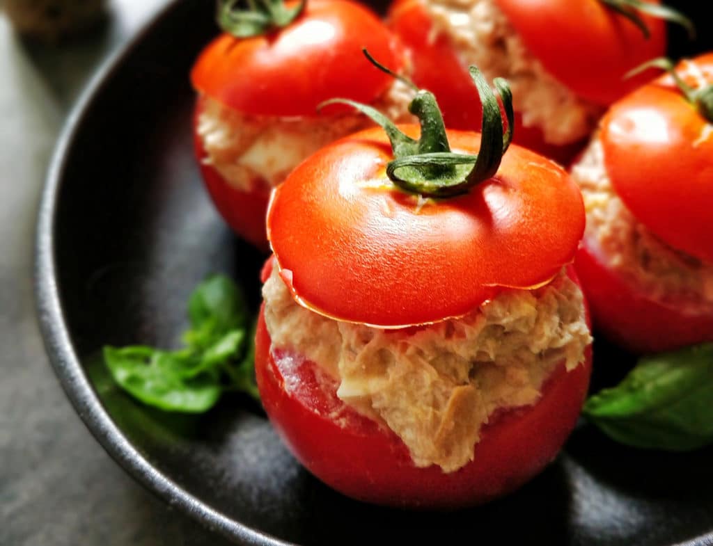 Tomates Farcies Au Thon - Mon Assiette Gourmande Par Maud J.