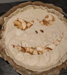 Apple pie d'Halloween