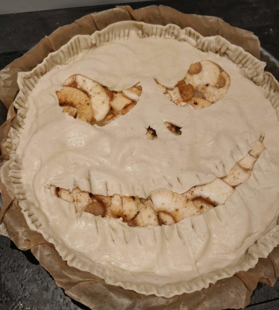 Apple pie d'Halloween