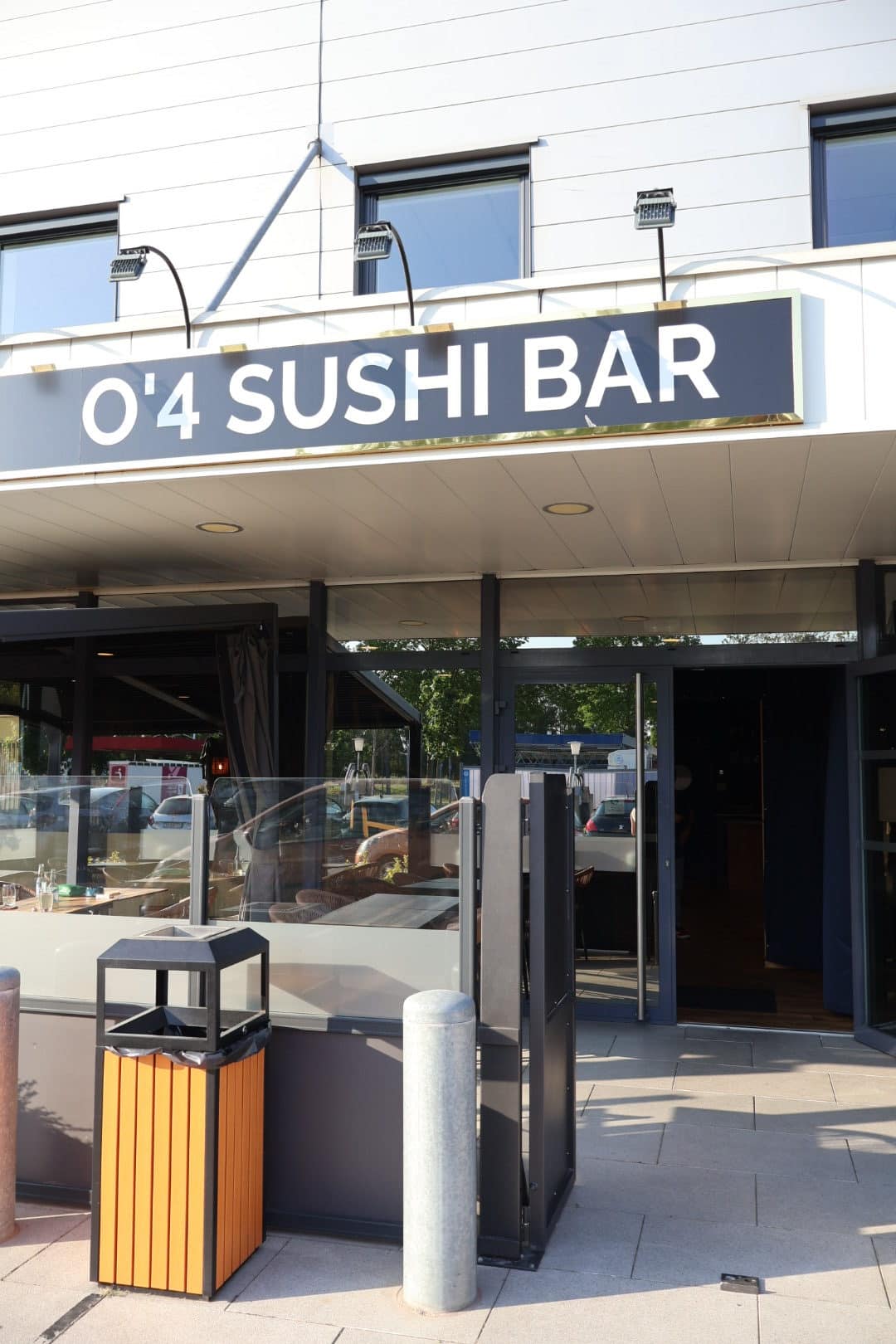 Enseigne du O'4 Sushi Bar à Oberhausbergen