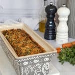cake aux fanes de carottes et feta