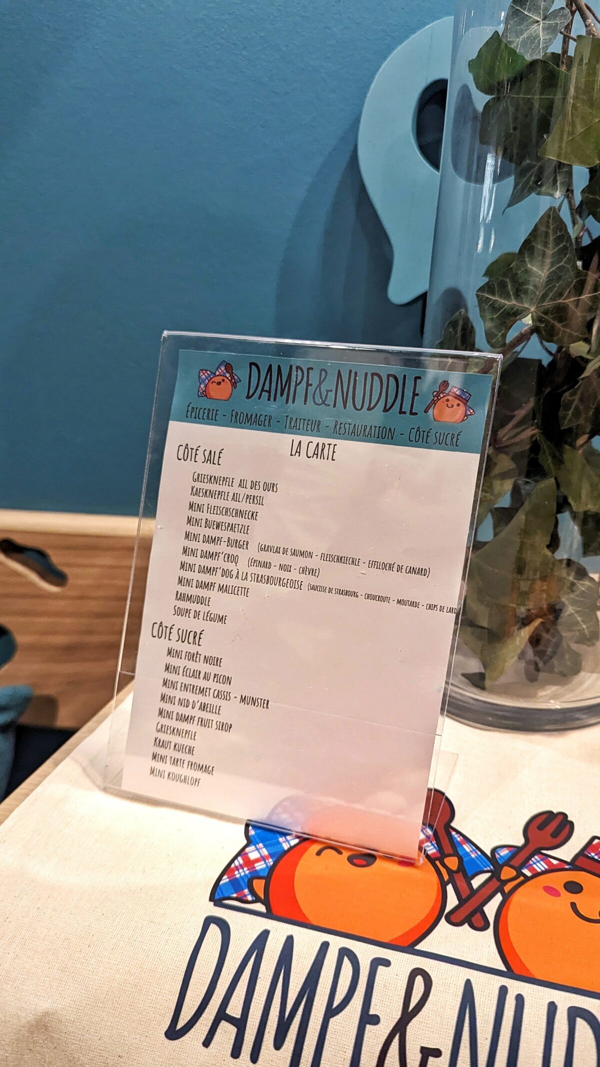 Dampf & Nuddle, épicerie et traiteur alsacien à Strasbourg