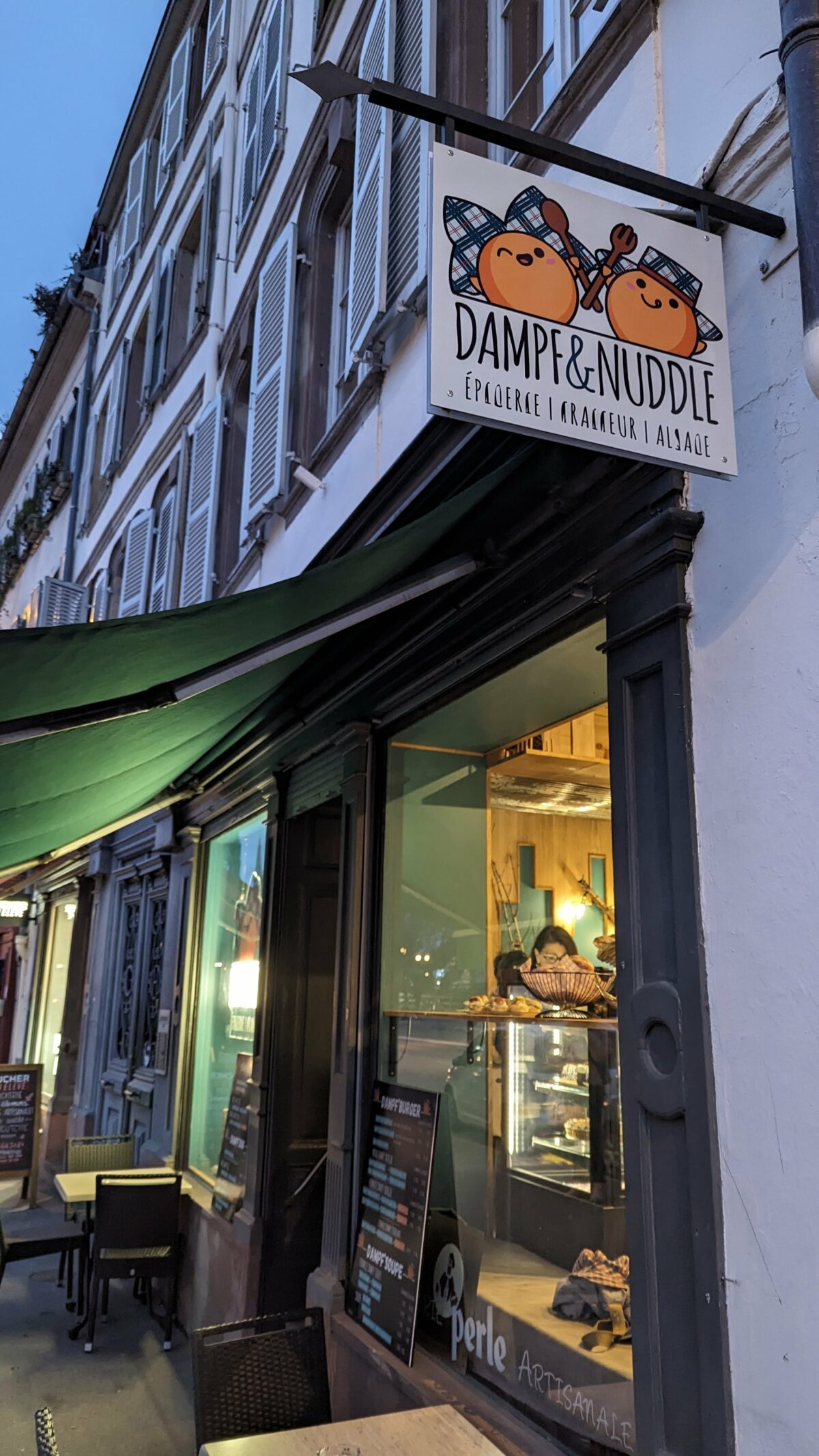 Dampf & Nuddle, épicerie et traiteur alsacien à Strasbourg
