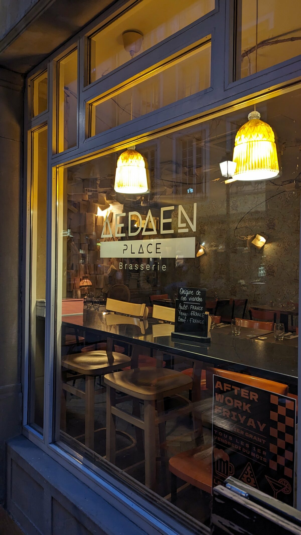 Aedaen Brasserie à Strasbourg