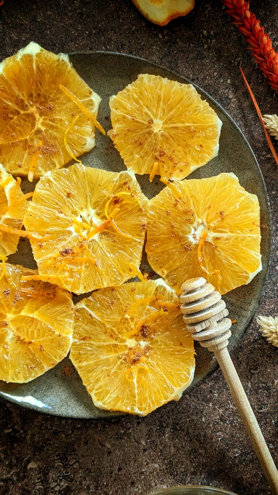 Carpaccio d’oranges aux épices