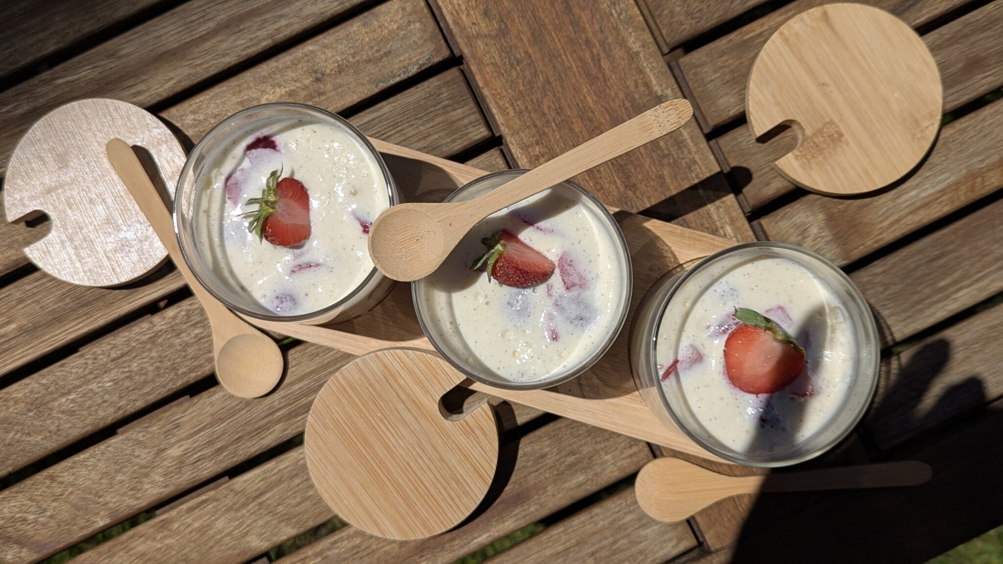tiramisu aux fraises et à la vanille