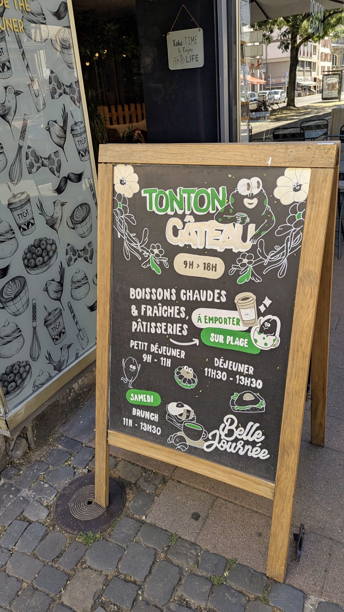 Le café gourmet Tonton Gâteau à Strasbourg